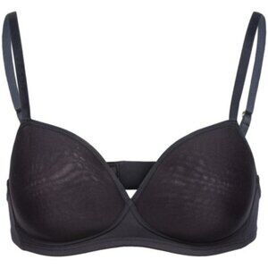 Hanro 32B Black Smooth Illusion Spacer Cup Bra